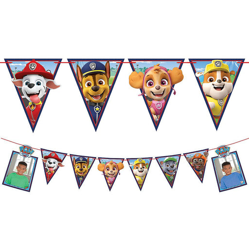 Paw Patrol Photo Pennant Banner | 1ct - Zurchers
