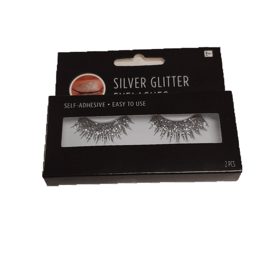 Silver Glitter Eyelashes | 1ct - Zurchers