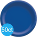 Bright Royal Blue 10" Paper Plates | 50ct - Zurchers