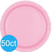 New Pink Dinner Paper Plates 10" | 50ct - Zurchers