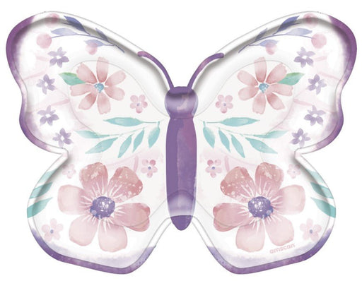 Flutter Butterfly Shaped Small Paper Plates | 8ct - Zurchers