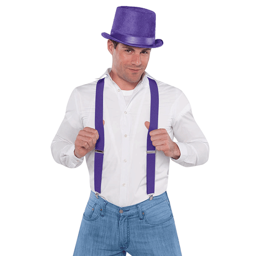 Purple Suspenders