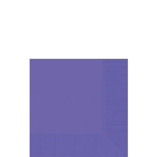 New Purple Beverage Napkins | 40ct - Zurchers