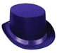 Purple Satin Sleek Top Hat | 1ct - Zurchers