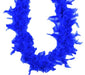 Fluffy royal blue feather boa with soft, lightweight plumes and full texture – ideal for bridal showers, bachelorette parties, costumes, photo props, or elegant themed events