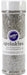 Wilton brand container of silver pearlized sugar sprinkles, labeled in English and Spanish, with a white lid and clear body showing the metallic silver sugar crystals inside. Net weight: 5.25 oz (148 g).