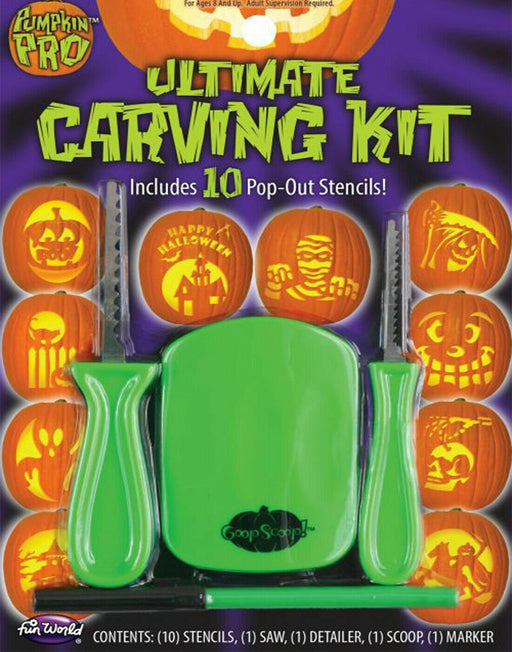 Halloween Ultimate Pumpkin Carving Kit | 1kit - Zurchers