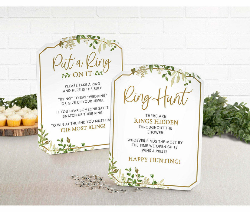 Put A Ring On It and Ring Hunt Bridal Shower Games | 1ct - Zurchers