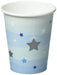 1st Birthday One Little Star Blue Cups 9oz | 8ct - Zurchers