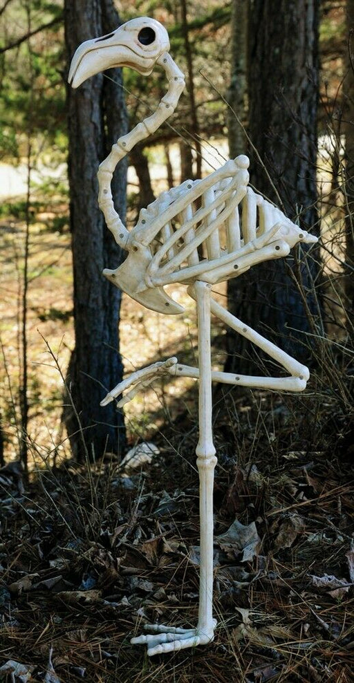 Halloween Skeleton Flamingo 34in | 1ct - Zurchers