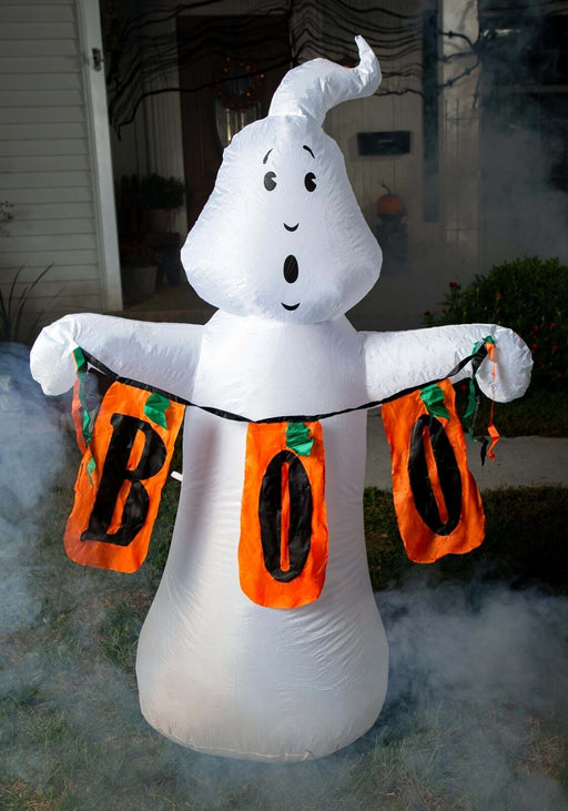 Halloween Color Changing 60" Inflatable White Ghost | 1 ct - Zurchers
