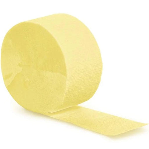 Mimosa Crepe Paper Streamer 81ft | 1ct - Zurchers