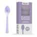 Lavender Heavy Duty Plastic Spoons | 20ct - Zurchers