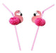 Flamingo Plastic Straws | 12ct - Zurchers