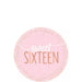 Sweet 16 Pink Dessert Plates | 8ct - Zurchers