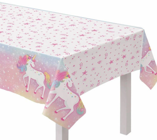 Enchanted Unicorn Plastic Table Cover | 1ct - Zurchers
