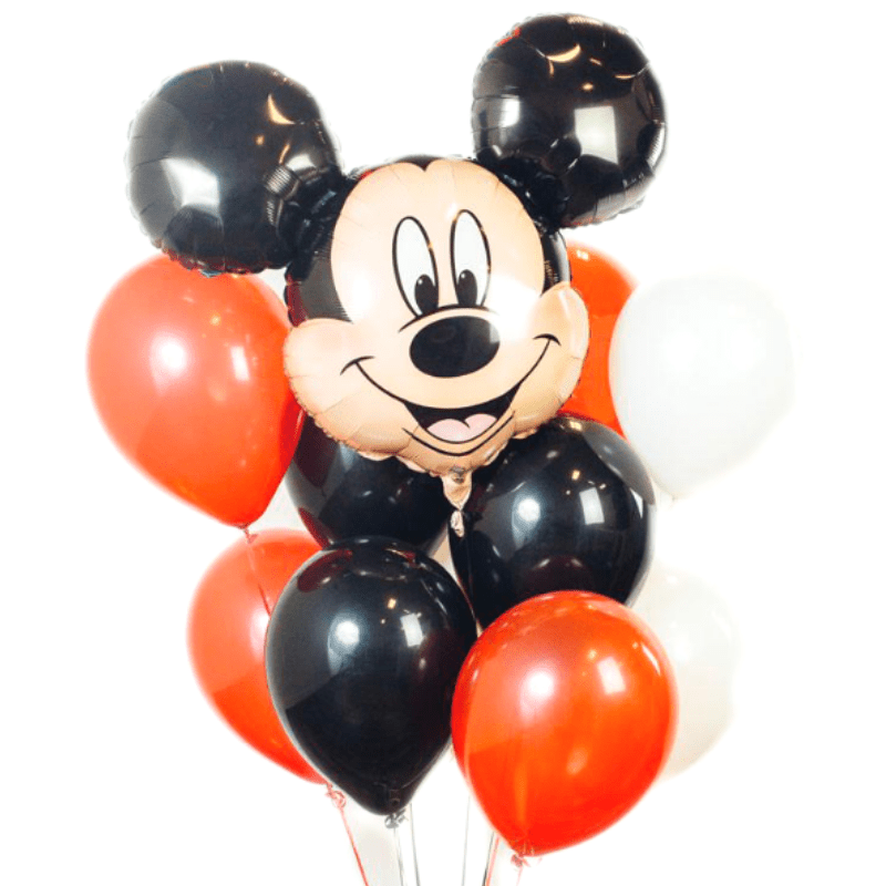 Mickey Mouse Balloon Bouquet | 13 pcs - Zurchers