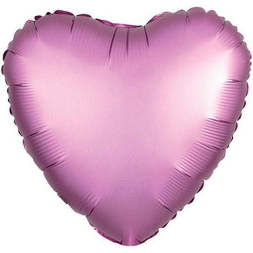 Satin Flamingo Heart Mylar Balloon 18"| 1 ct - Zurchers