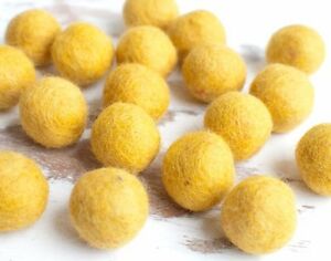 Yellow Pompom Garland 6ft | 1ct - Zurchers