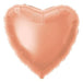 Rose Gold Heart Mylar Balloon 18" | 1 ct - Zurchers
