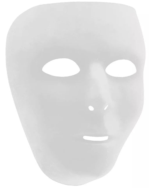 White Full Face Mask | 1ct - Zurchers